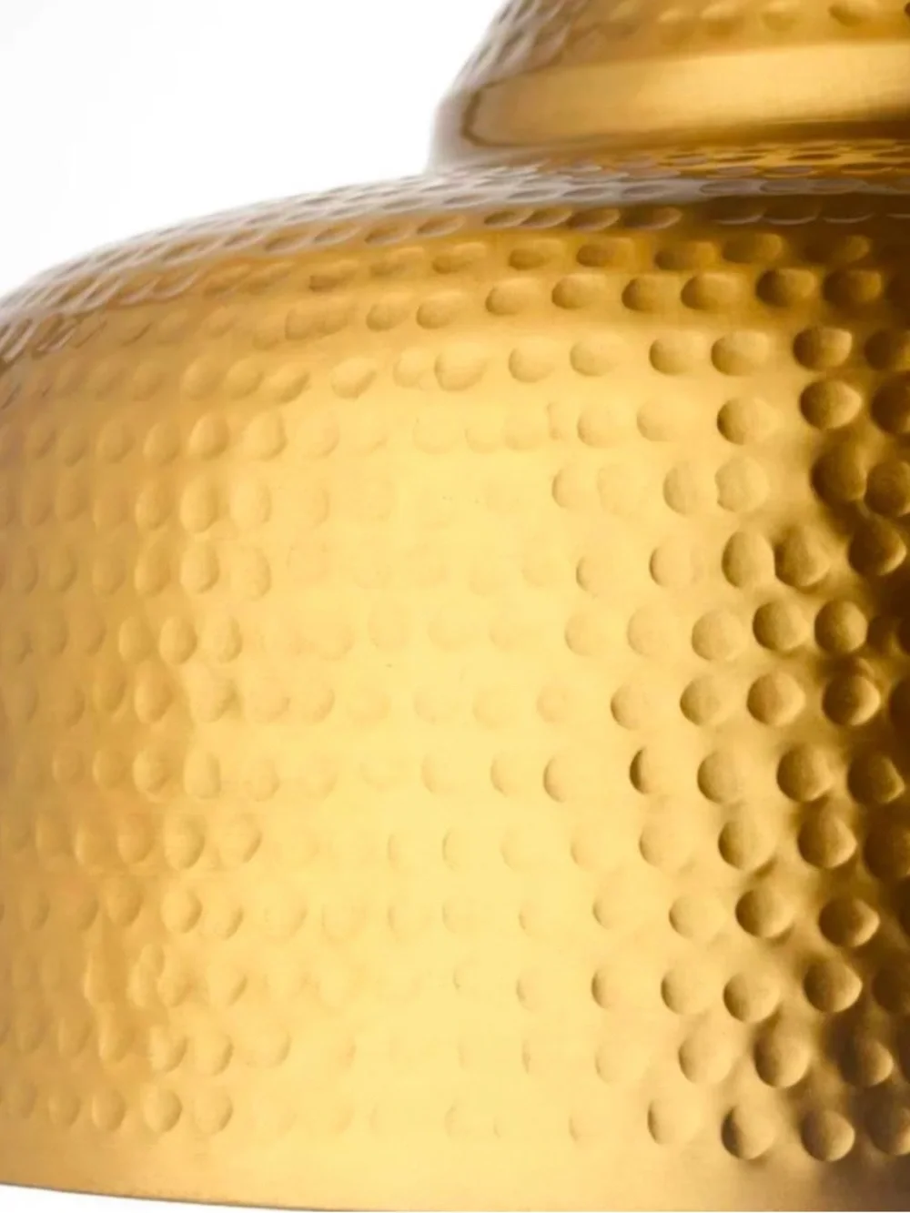 IKEA Gold Hammered Pendant Lamp
